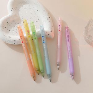 Pack of 6 pastel-colored, erasable gel pens that change color, each with a built-in magic eraser tip, in clear retail packaging. Perfect for creative writing and drawing from uSmile.toys." www.usmile.toys